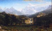 Albert Bierstadt The Rocky Mountains, Lander's Peak Spain oil painting artist